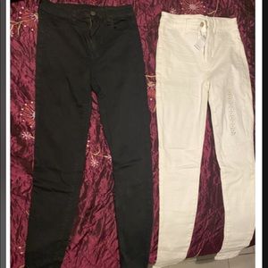 Supper high waisted skinny jeans